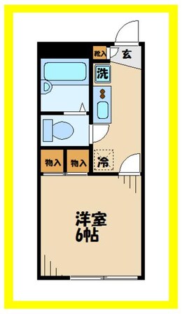 レオパレスCasa10の物件間取画像